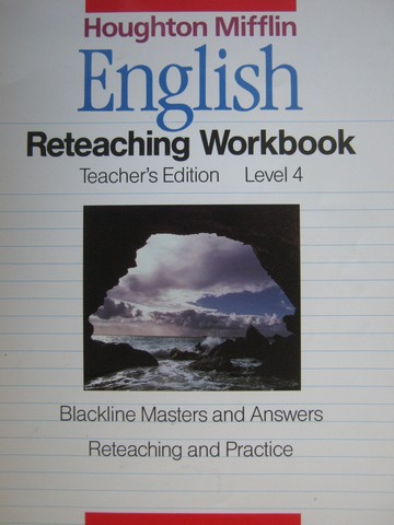 (image for) English 4 Reteaching Workbook TE (TE)(P)