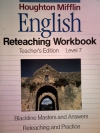 (image for) English 7 Reteaching Workbook TE (TE)(P)