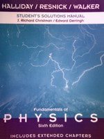 (image for) Fundamentals of Physics 6e Student's Solutions Manual (P)