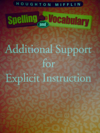 (image for) Spelling & Vocabulary 2 Additional Support for Explicit (P)