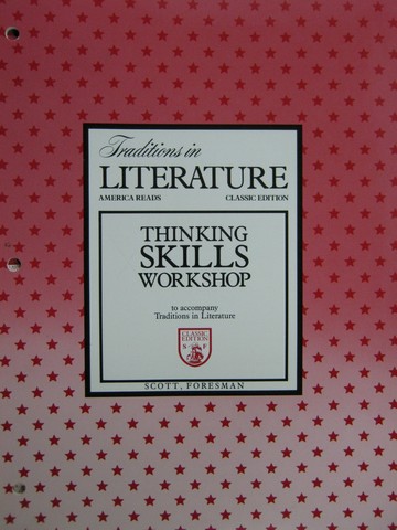 (image for) Traditions in Literature Classic Thinking Skills Workshop (P)