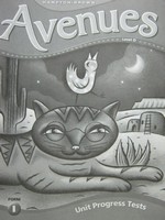 (image for) Avenues Level D Unit Progress Tests Form I (P)