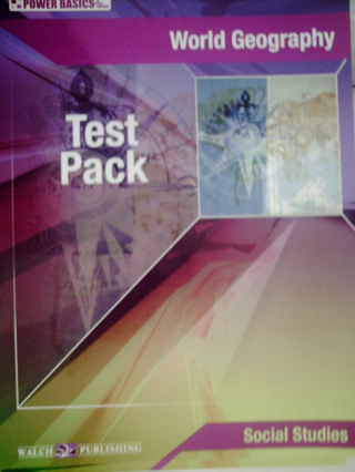 (image for) Power Basics Plus World Geography Test Pack (P)