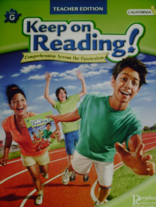 (image for) Keep on Reading! Level G California TE (CA)(TE)(P)