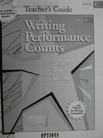 (image for) Writing Performance Counts Level C TG (TE)(P)