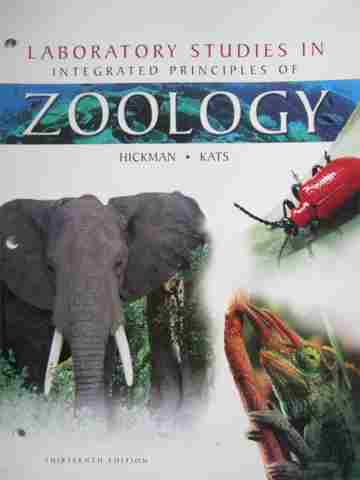 (image for) Integrated Principles of Zoology 13th Edition Lab (Spiral)