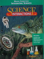 (image for) Science Interactions 1 Making Connections Integrating Science(P)