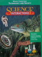 (image for) Science Interactions 1 Making Connections Technology & (P)