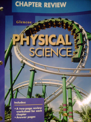 (image for) Glencoe Physical Science Chapter Review (P)