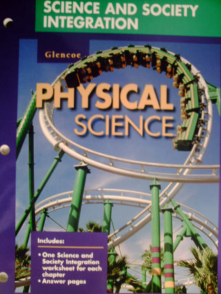 (image for) Glencoe Physical Science Science & Society Integration (P)
