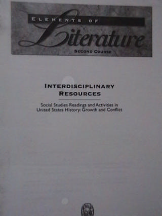 (image for) Elements of Language 2nd Course Interdisciplinary (PK)
