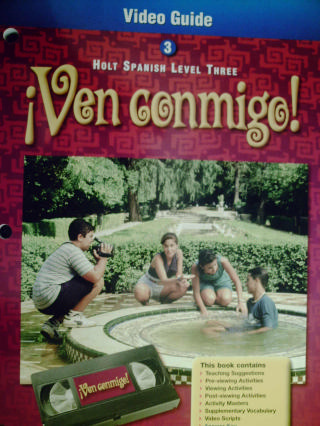 (image for) Ven conmigo! 3 Video Guide (P) by Fajardo & Nichols-Alem