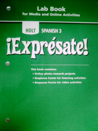 (image for) Expresate! 3 Lab Book for Media & Online Activities (P)