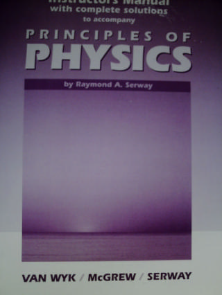 (image for) Principles of Physics Instructor's Manual with Complete Solutions (TE)(P)