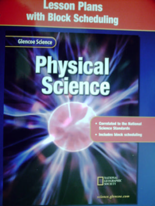 (image for) Glencoe Physical Science Lesson Plans with Block Scheduling (P)