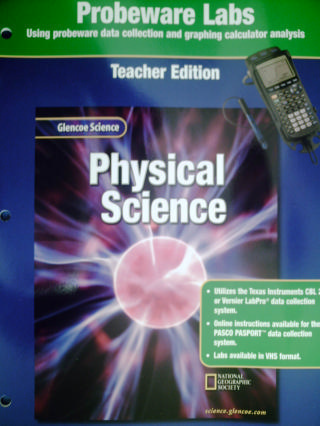 (image for) Glencoe Physical Science Probeware Labs TE (TE)(P)