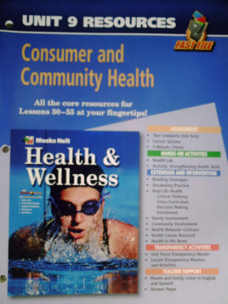 (image for) Health & Wellness Unit 9 Resources Consumer & Community (P)