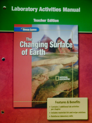 (image for) Changing Surface of Earth Laboratory Activities Manual (TE)(P)
