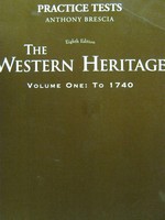 (image for) Western Heritage Volume 1 To 1740 8e Practice Tests (P)