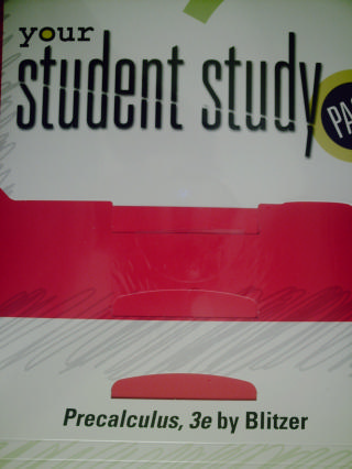 (image for) Precalculus 3e Student Study Pack (Pk)