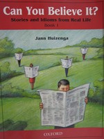 (image for) Can You Believe It? Book 1 (P) by Jann Huizenga