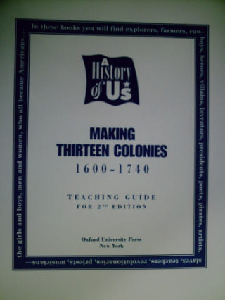 (image for) A History of US 2e 2 Making Thirteen Colonies TG (TE)(P)