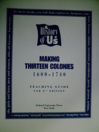 (image for) A History of US 2e 2 Making Thirteen Colonies TG (TE)(P)