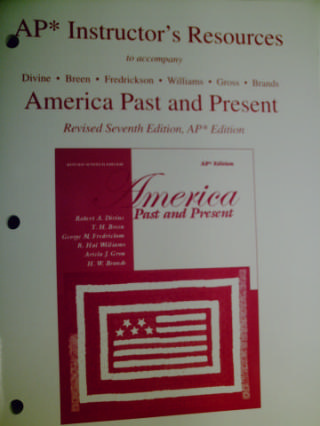 (image for) America Past & Present Revised 7e AP IR (TE)(P)