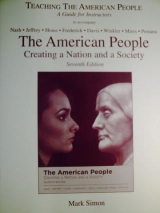 (image for) American People 7e Instructor's Guide (TE)(P) by Mark Simon