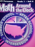 (image for) Math Around the Clock 1-8 Measurement & Geometry (P)