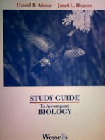 (image for) Biology Study Guide (P) by Adams & Hopson