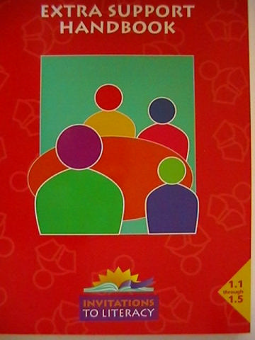 (image for) Invitations to Literacy 1 Extra Support Handbook (P)