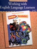 (image for) Spelling & Vocabulary 5 Working with ELL (P)