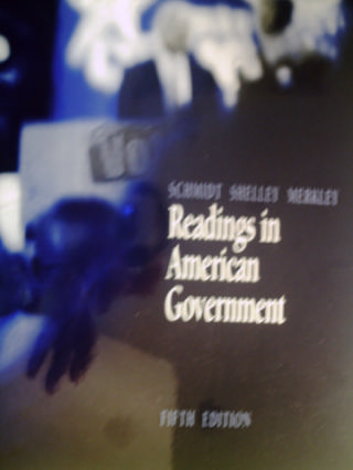 (image for) Readings in American Government 5e (P) by Schmidt, Shelley,