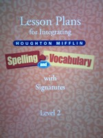 (image for) Spelling & Vocabulary /Spotlight on Literacy/Signatures 2 (P)