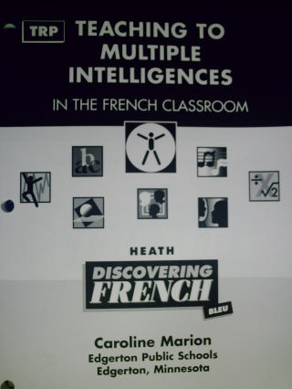 (image for) Discovering French Bleu TRP Teaching to Multiple Intelligence(P)