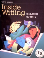 (image for) Inside Writing 9 Research Reports TE (TE)(P) by Kemper,