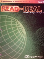 (image for) Read for Real Level D Transparency & BLM Book (P)