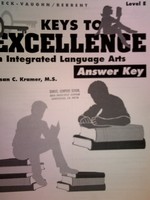 Keys to Excellence in Integrated Language Arts E Answer Key (P) (image for) Keys to Excellence in Integrated Language Arts E Answer Key (P)