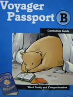 (image for) Voyager Passport B Word Study & Comprehension CG (TE)(Spiral)