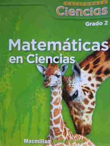 (image for) California Ciencias 2 Matematicas en Ciencias TG (CA)(TE)(P)