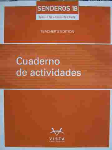 (image for) Senderos 1B Cuaderno de actividades TE (TE)(P)