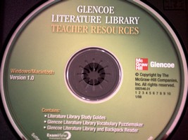 Glencoe Literature Library Teacher Resources Win/Mac (TE)(CD)